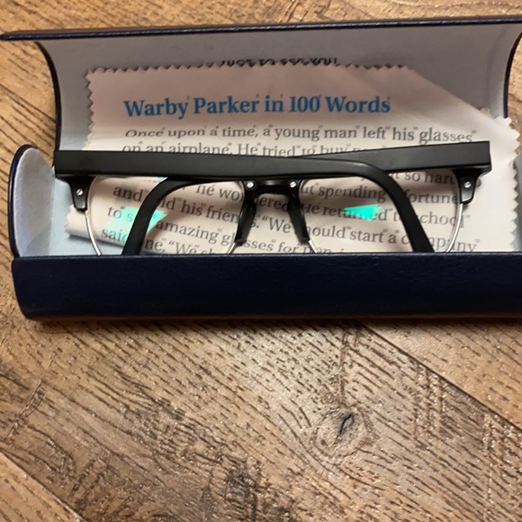 Warby Parker Black Matte Glasses main image 5